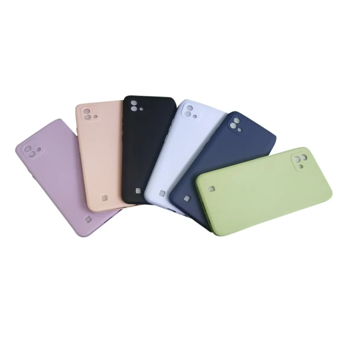 Realme C35 Luxury 6D Plating Soft Casing Silicone Square Frame Phone Case For