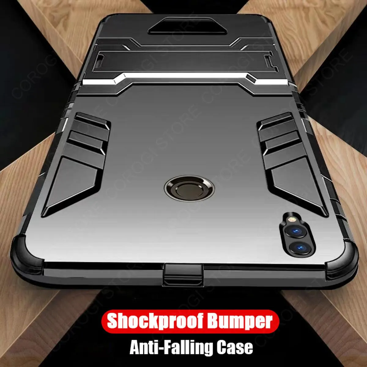 Icasecover for Oppo Reno 6 Pro 5g Hard Case Shockproof Car Magnetic Stand