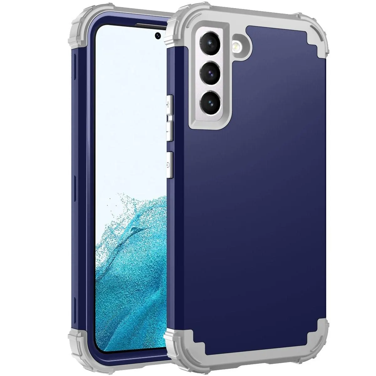 LG Stylo 6 Solid Color Skin Feel Magnetic Buckle Horizontal Flip Calf Texture