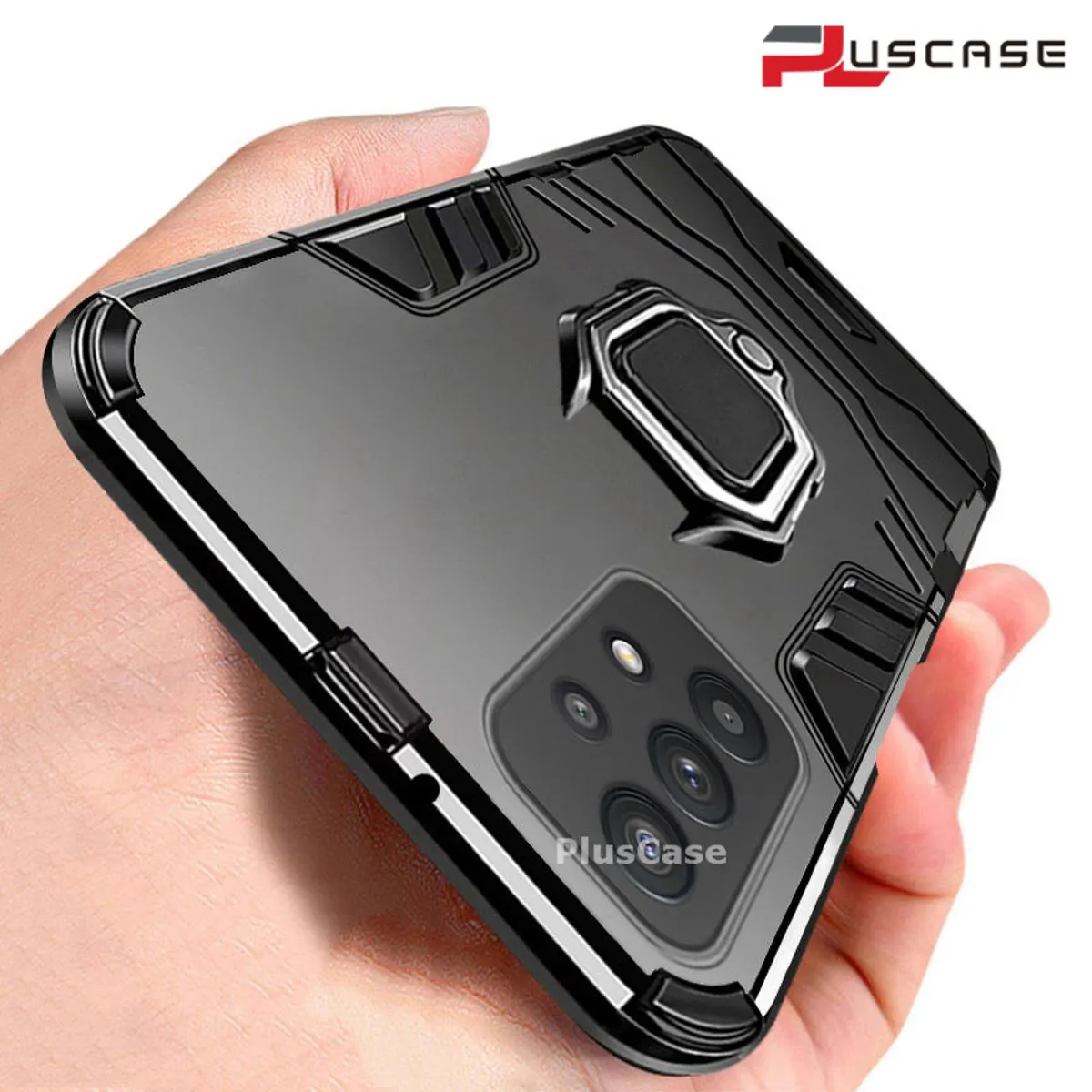 Quiberk for Realme C35 Vocabulary Case Slide Camera Cover Leg Hard Shockproof