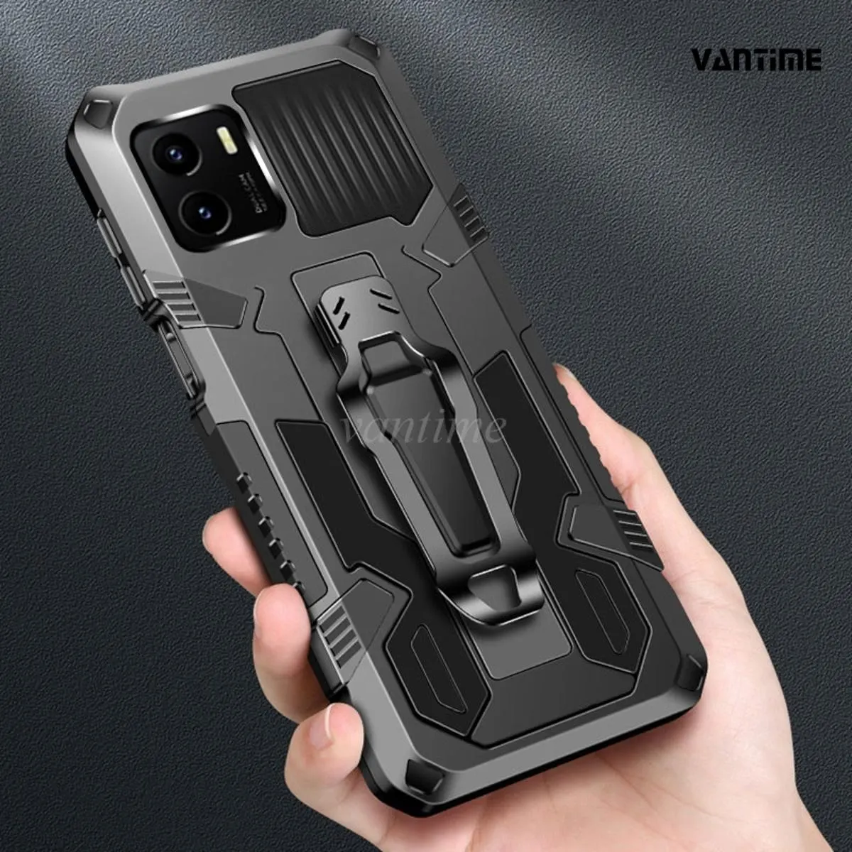 Pluscase for Realme 6i/5i/5/5 s Case Card Slot Lens Holder Protect Sleeve Pin
