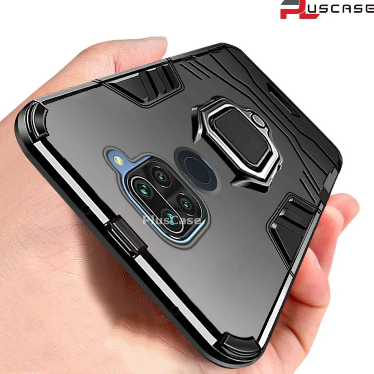 Pluscase 'unkr' to 'n' 'realme Realme Narzo 50i Ring Stand Holder Case Hard - Price in Bangladesh