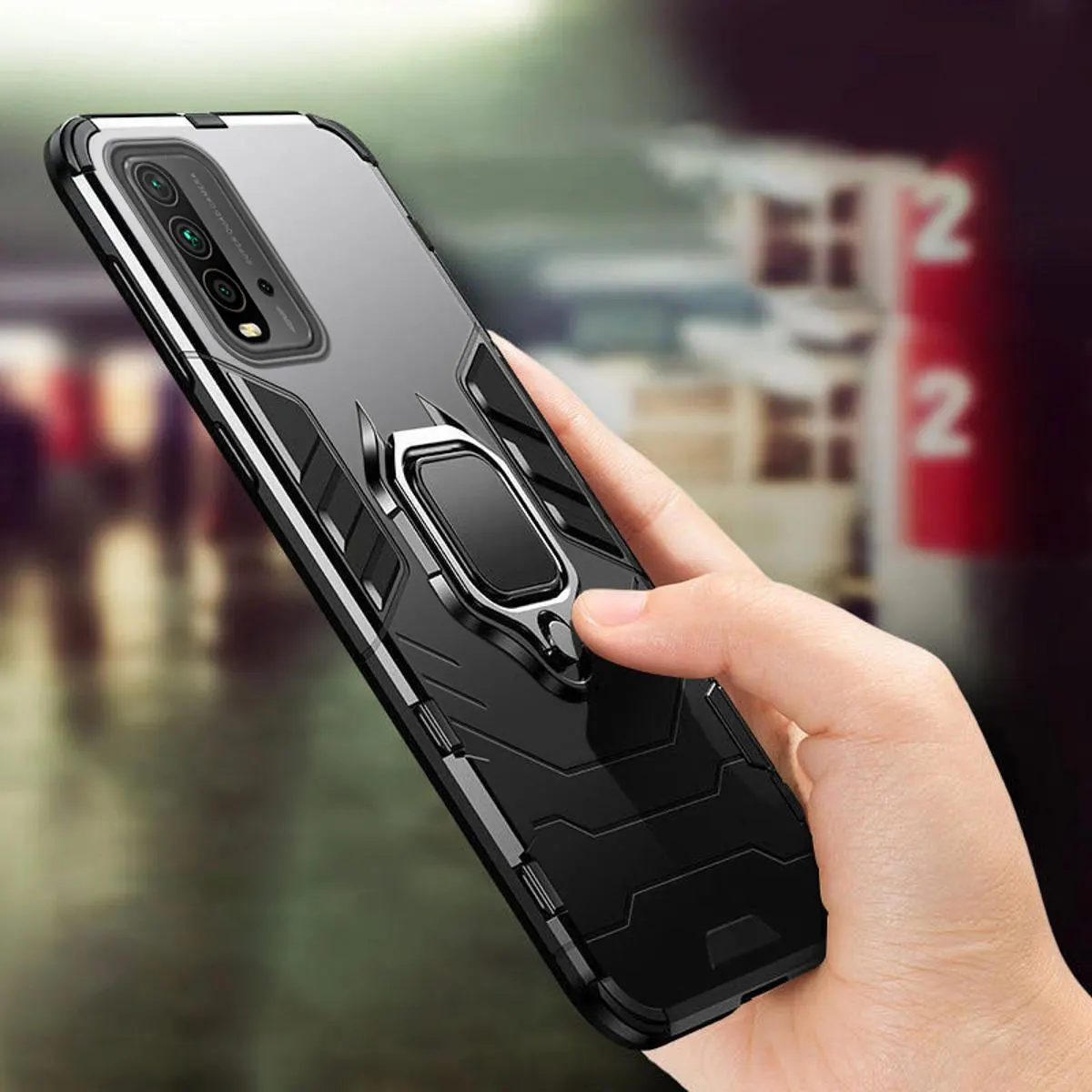 Vantime for Oppo A54 4g Belt Clip Case Kickstand Slim Phone Cover