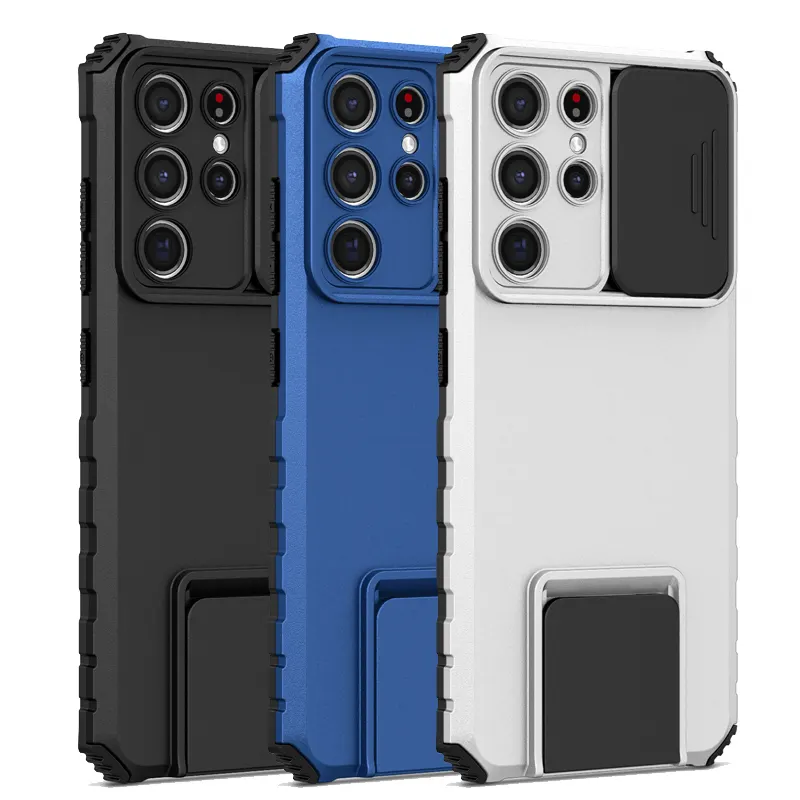 Vantime for Samsung Galaxy M31 M21 Belt Clip Case Kickstand Slim Phone Cover