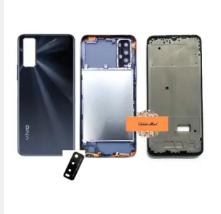 Vivo Middle Body LCD Display Ring Frame With Backshell for Vivo Y20 Y20i Y20s Y20a / Full Back Panels & Housings Price in Bangladesh - Mobile.com.bd