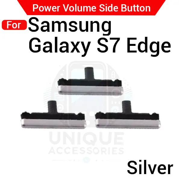 Samsung Galaxy S7 Edge External Side Buttons Power On Off + Volume Control Button Replacement Parts Price in Bangladesh - Mobile.com.bd