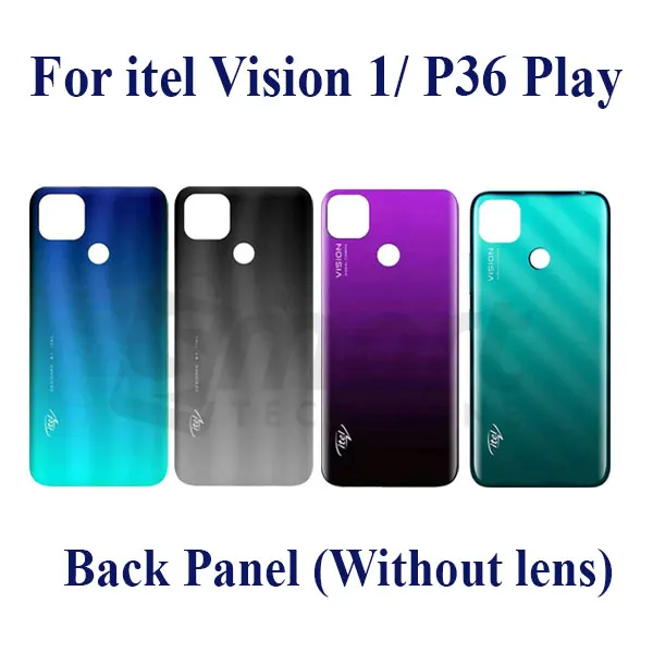 Itel Vision 1/P36 Play Back Panel/Backshell/ Casing + Without Camera Lens + Side - Price in Bangladesh