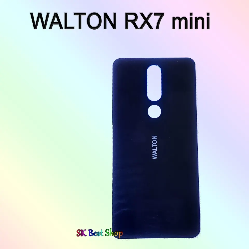 Replacement Battery Cover Backshell Back Glass Panel For Walton Primo RX7 Mini - Price in Bangladesh