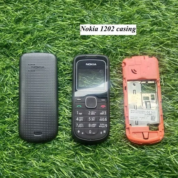 Replacement Nokia 1202 Full Body Authentic Casing with Housing