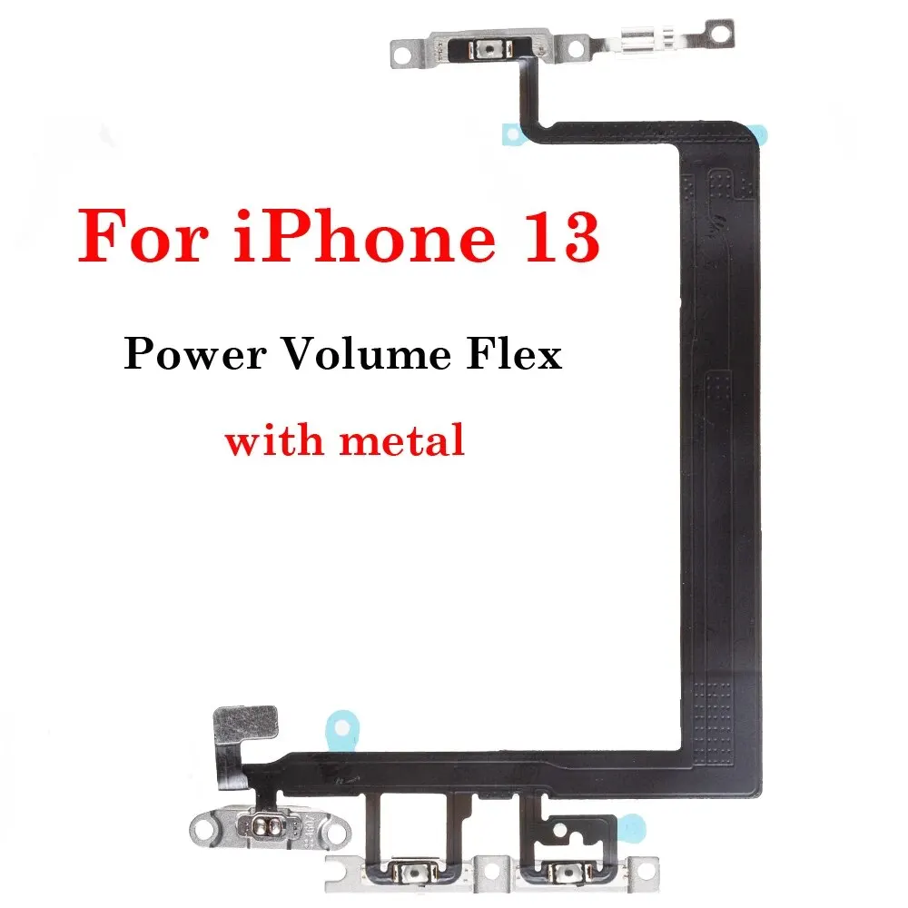 Iphone Power Button Ribbon For iPhone 13 Power Switch On/off Volume Up Down Keyboard Flex Replacement Parts Price in Bangladesh - Mobile.com.bd