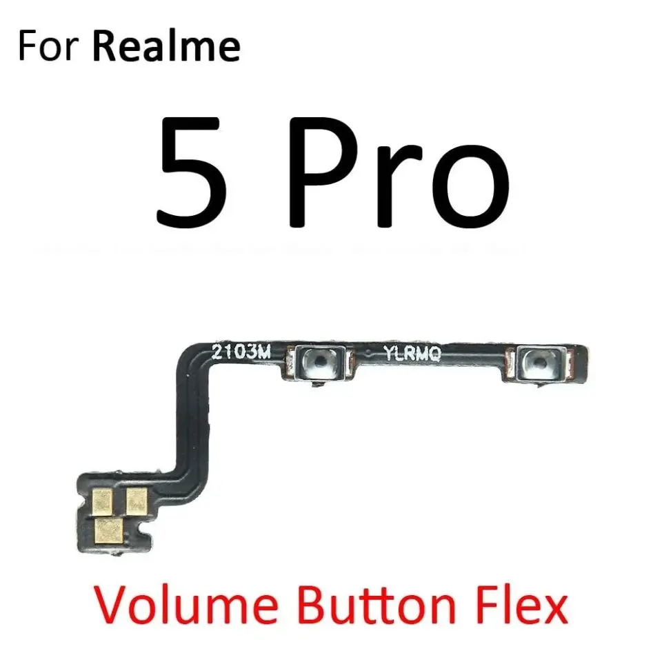 Ribbon For Realme 5 Pro Volume Up Down Keyboard Flex Cable - Price in Bangladesh