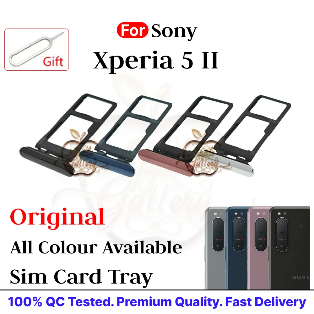 Sony Xperia 5 II Sim Card Tray Holder Sim Adapto Replacement Parts Price in Bangladesh - Mobile.com.bd