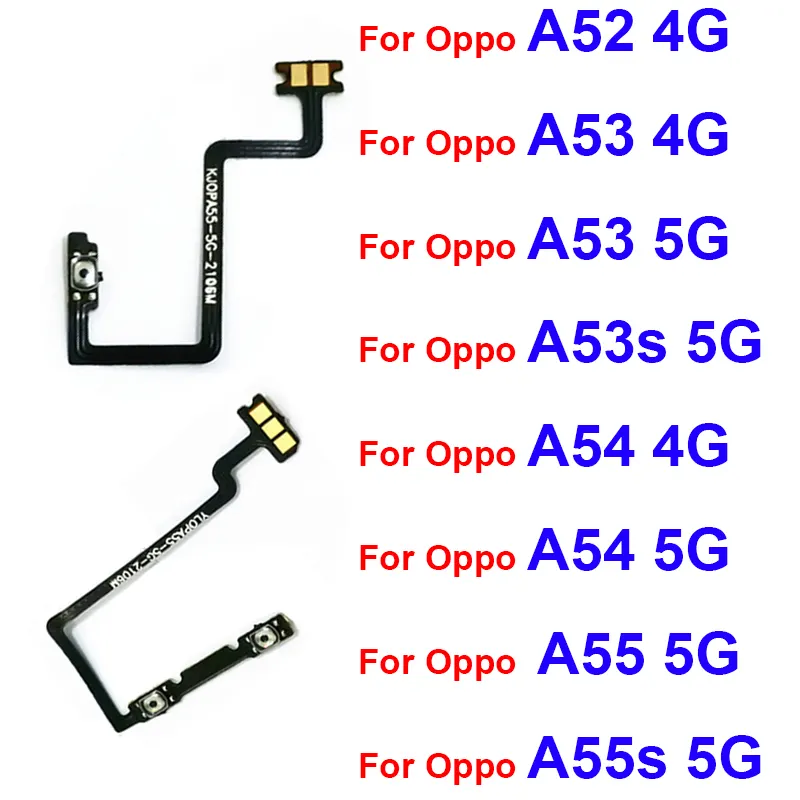 Oppo A52 A53 A53s A54 A55 A55s 4G 5G Power on / Off Switch Button Side Volume Up - Price in Bangladesh