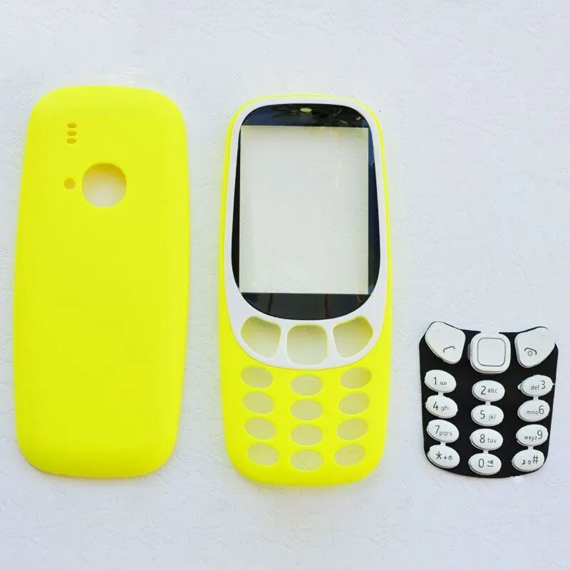 Nokia 3310 Full Body Front & Back Side Mobile Casing / Casing with Keypad Casing Replacement Parts Price in Bangladesh - Mobile.com.bd