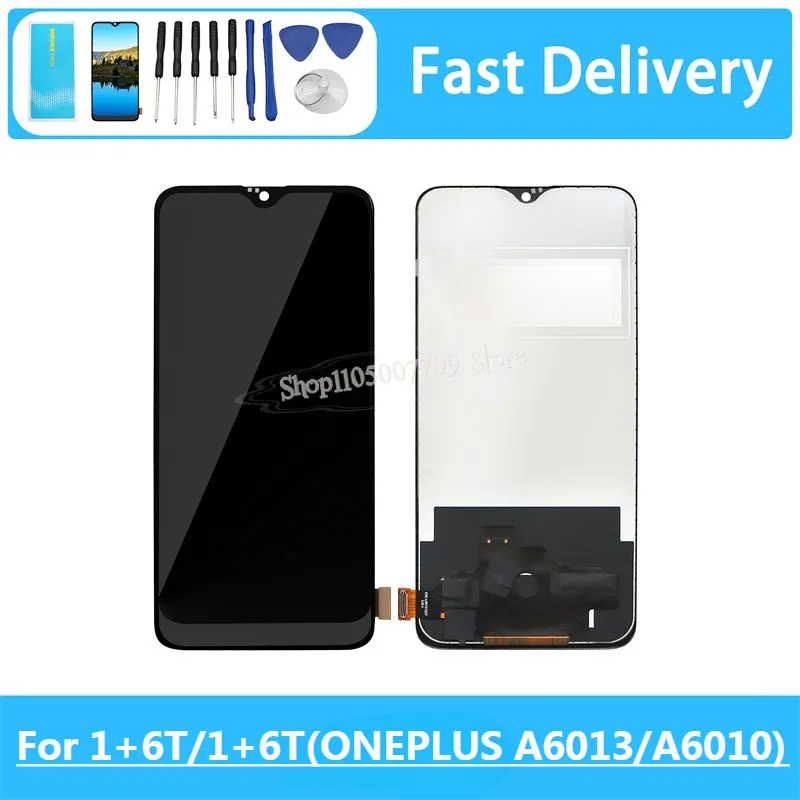 OnePlus 6T / 1+6T (Oneplus A6013/A6010) 6.36'' LCD Touch Screen Digitizer Display Replacement Parts Price in Bangladesh - Mobile.com.bd