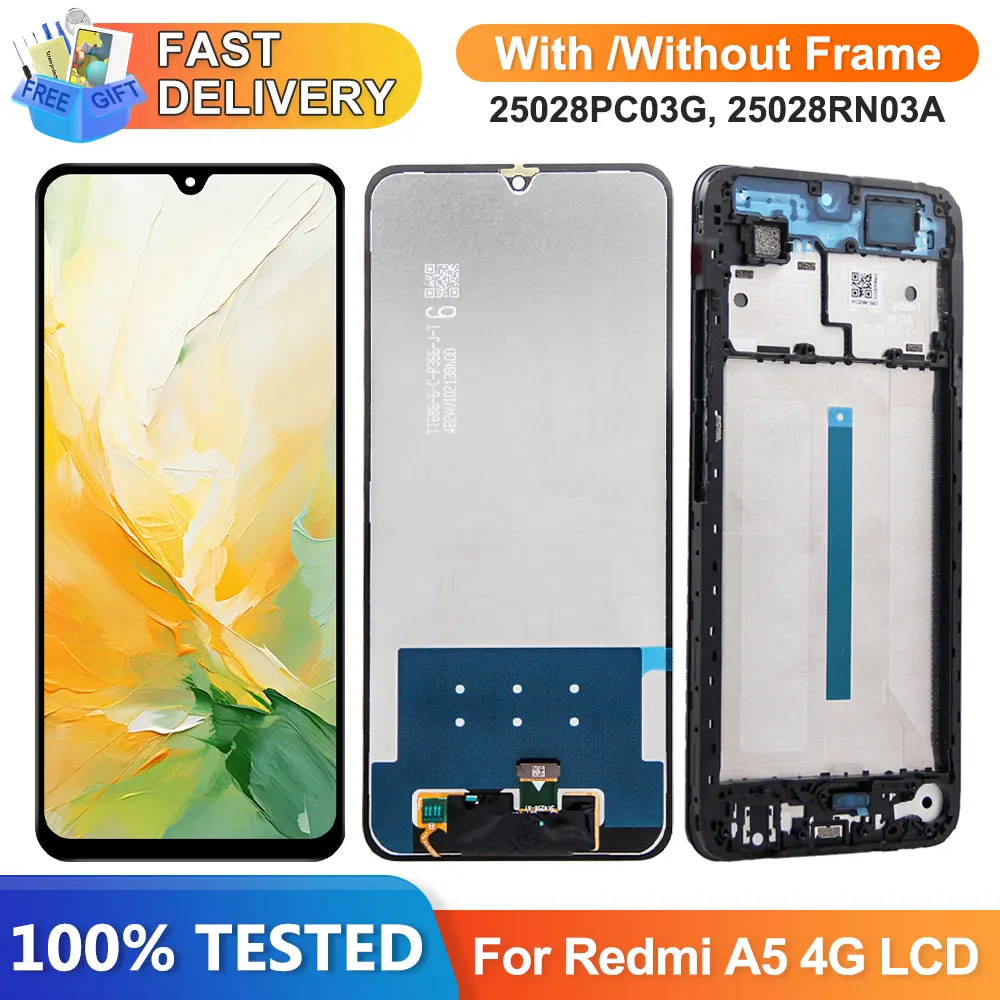Redmi 6.88'' For Redmi A5 European Version Big Glass 25028RN03Y Display LCD Touch Screen Replacement Parts Price in Bangladesh - Mobile.com.bd