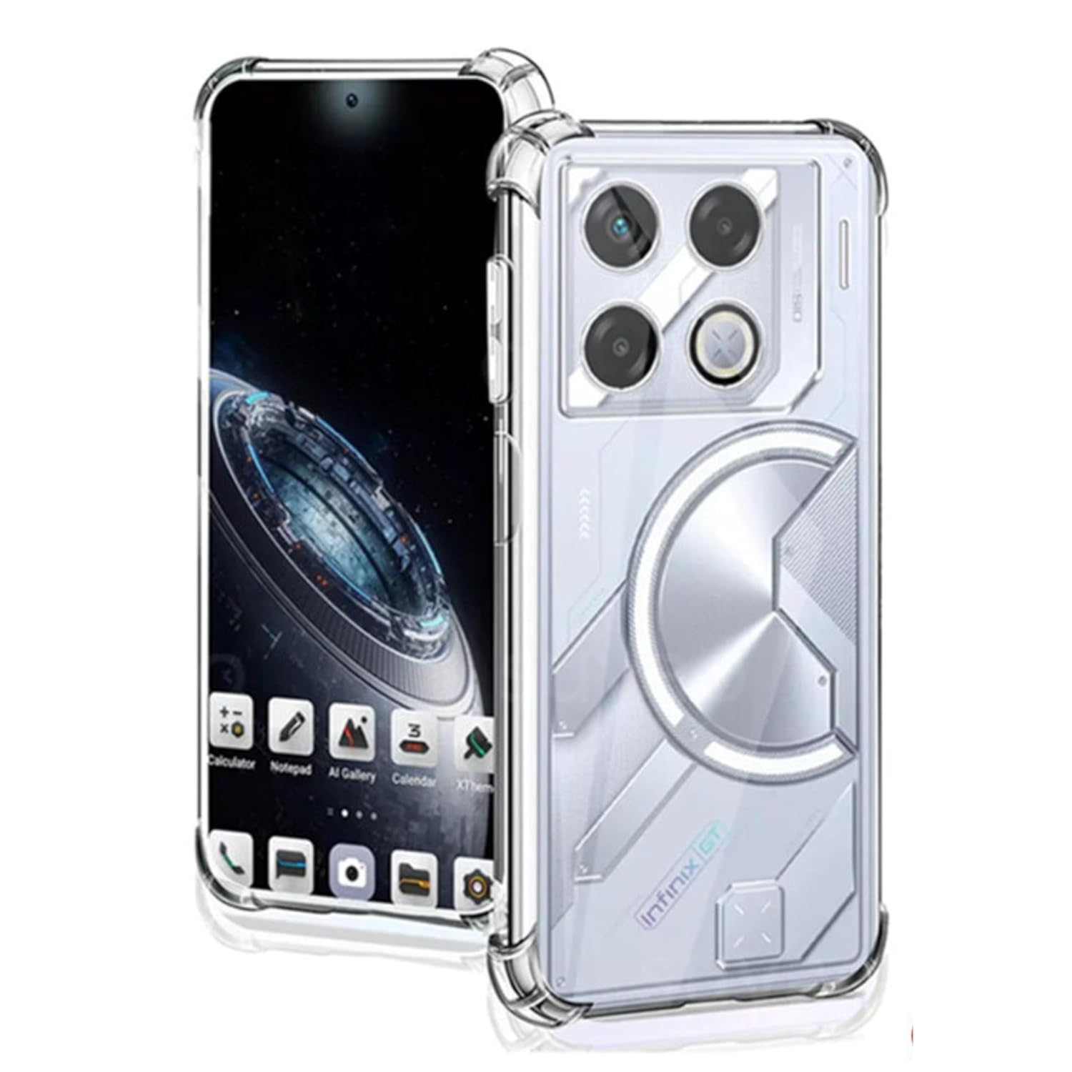 Infinix GT 20 Pro 5G / ALL Type of cover ( Silicone cover / Xundd cover / Pani cover / Transparent cover ) cover Pani Cover
