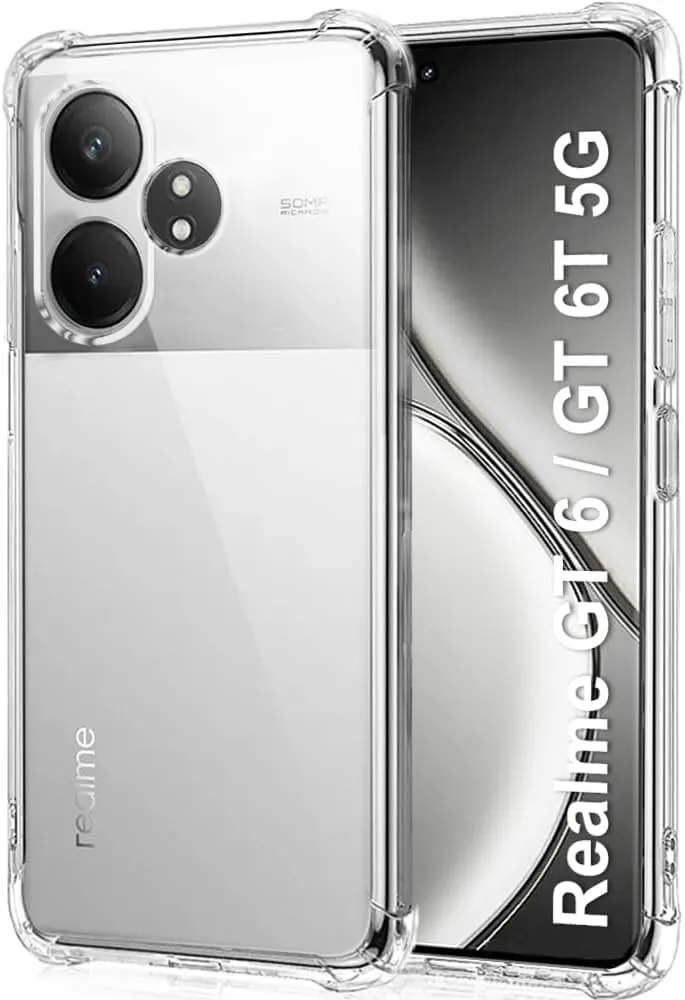 Realme GT 6 / ALL Type of cover ( Silicone cover / Xundd cover / Pani cover / Transparent cover ) cover Pani Cover
