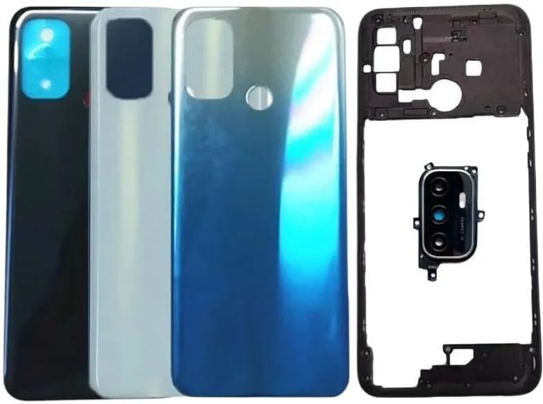 Oppo A53  Middle Bezel Housing Frame and Back Panel With Camera Glass  Without Front LCD Frame Panel - Price in Bangladesh