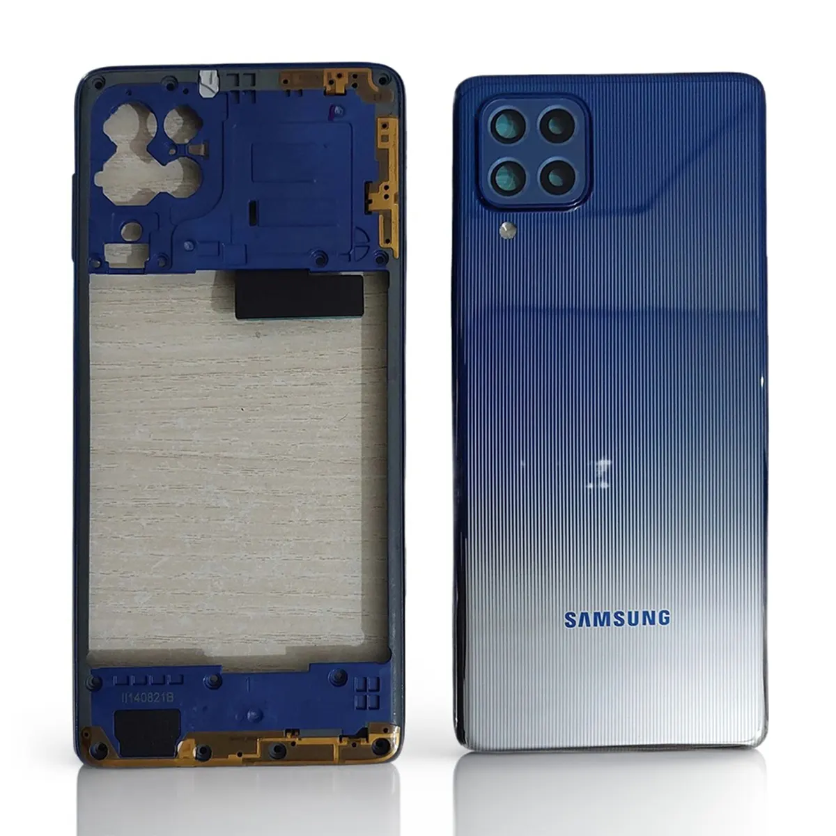 Samsung Galaxy M62/ Samsung Galaxy F62 Middle Bezel Housing Frame and Back Panel Without Front LCD Frame Panel Replacement Parts Price in Bangladesh - Mobile.com.bd
