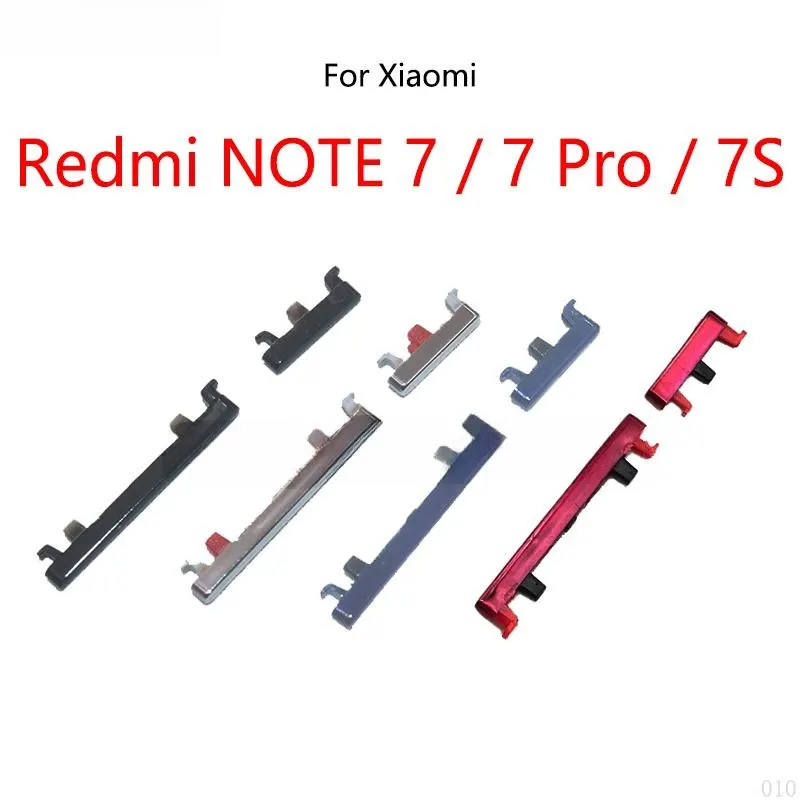 Xiaomi 10 Pcs/ 5 Pcs/ Lot Power Volume Button Out Side Key For Xiaomi Redmi Note 7 7s 7 Pro External Volume Button + Power ON OFF Replacement Parts Price in Bangladesh - Mobile.com.bd