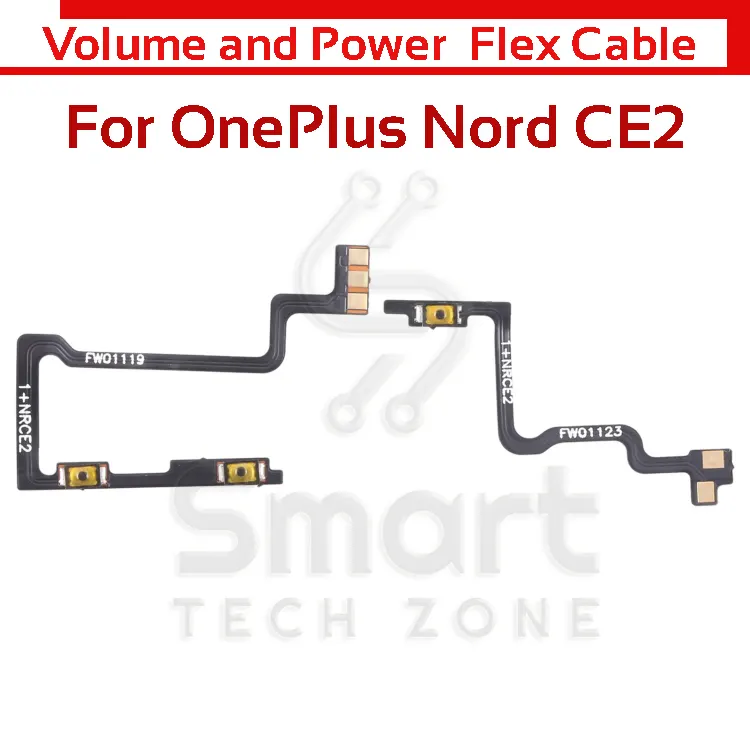 OnePlus Nord CE2 Power and Volume Button Flex Cable Ribbon Replacement Repair Replacement Parts Price in Bangladesh - Mobile.com.bd