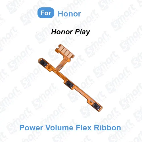 Power Volume Side Key Flex Ribbon For Honor Play (COR-L29, COR-L09, COR-AL00, COR-AL10, COR-TL10) Flex Ribbon Cable Replacement Repair Parts - Price in Bangladesh