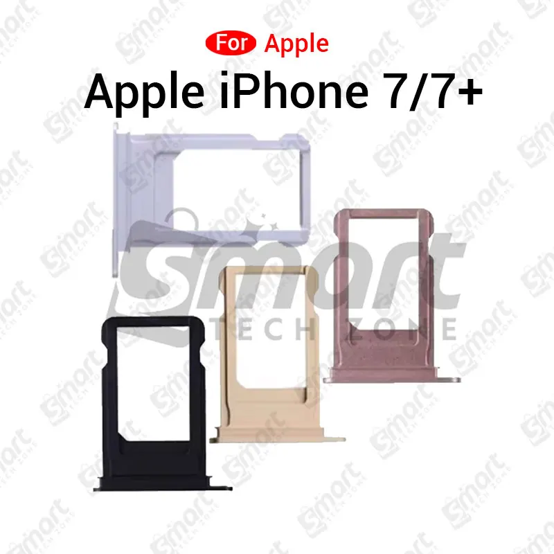 Sim Slot Card Tray For Apple iPhone 7 7 Plus With Sim Ejector Pin Replacement Parts - Price in Bangladesh