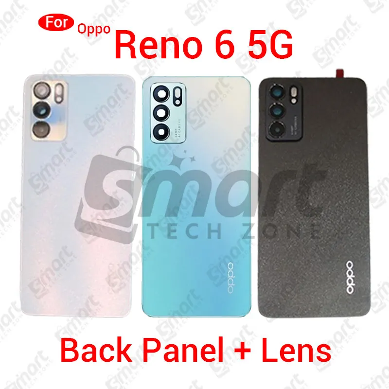 For Oppo Reno 6 5G Back Panel/Backshell/ Casing With Logo-All Colors Available - Price in Bangladesh