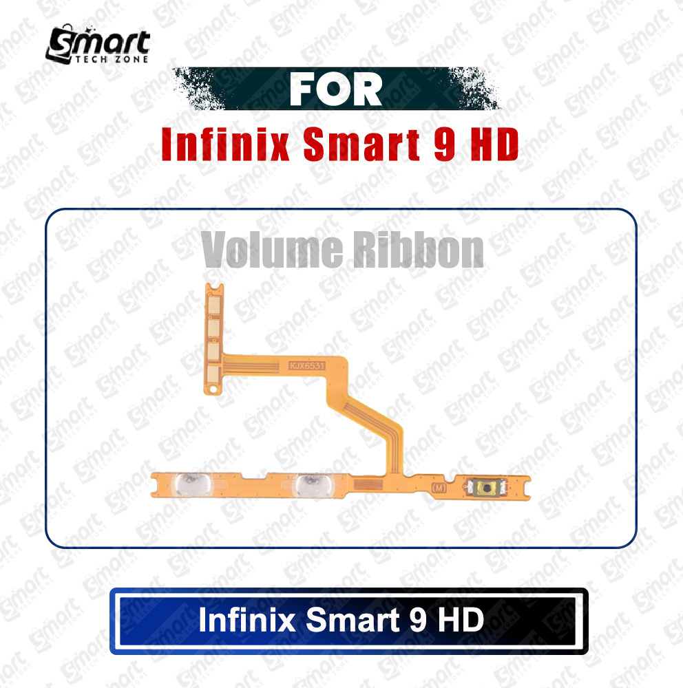 Infinix Smart 9 HD (X6532C) Volume Up Down Buttons Flex Cable Replacement Parts - Price in Bangladesh