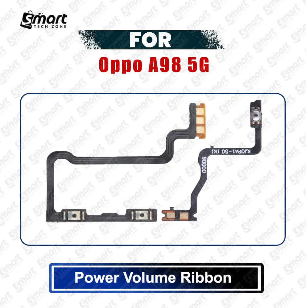 Oppo A98 (CPH2529) Power on / off Switch Button Side Volume Up Down Buttons Flex Cable Replacement Parts - Price in Bangladesh