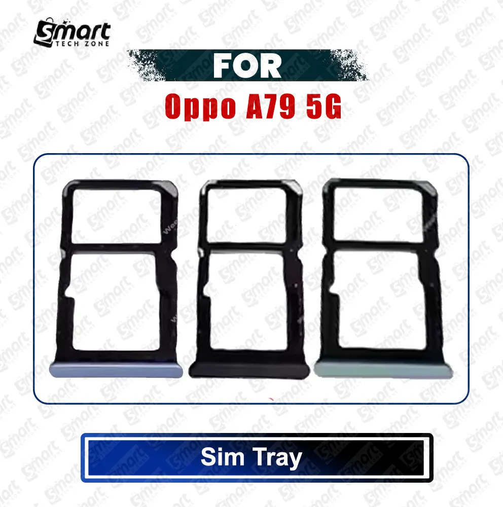 Oppo A79 5G (CPH2553, CPH2557) Sim Tray and SD Card Slot with Ejector Pin Replacement Part - Price in Bangladesh