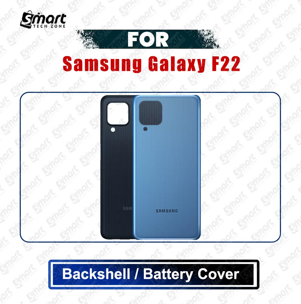 Samsung Galaxy F22 (SM-E225F, SM-E225F/DS) Back Panel/Backshell/Battery Cover Casing With Logo Without Camera Glass -All Colors Available Replacement Parts Back Panels & Housings Price in Bangladesh - Mobile.com.bd