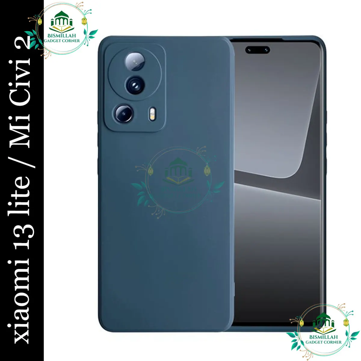 Premium Liquid Silicone Phone case for Xiaomi 13 Lite 5G Case, Mi 13 Lite 5G, Mi civi2 Liquid Silicon Mobile Back Case Soft Silicone Phone Cover - মোবাইল ফোন - Phoneo