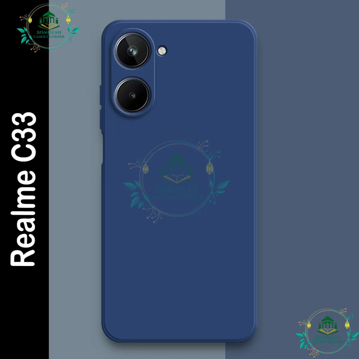 Original Premium Liquid Silicone Phone case for Realme C33 Liquid Silicon Mobile Back Case Soft Silicone Phone Cover
