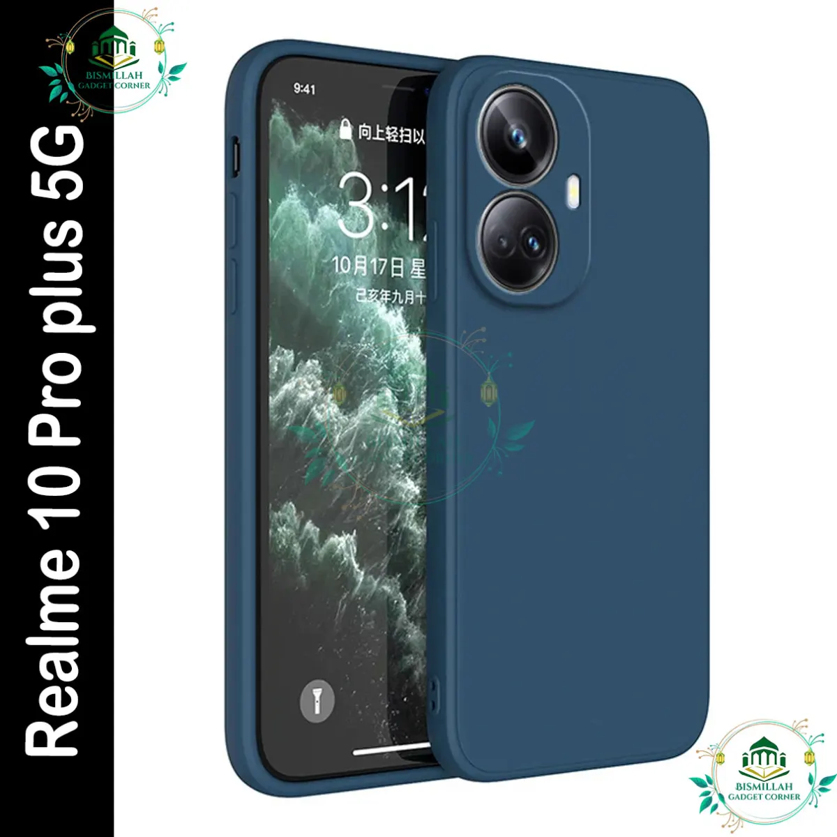 Original Premium Liquid Silicone Phone case for Realme 10 pro plus 5G / Realme 10 pro+ 5G Liquid Silicon Mobile Back Case Soft Silicone Phone Cover