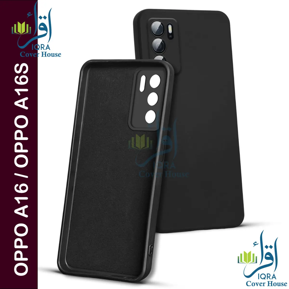 Original Premium Liquid Silicone Phone case for OPPO A16 / OPPO A16S Liquid Silicon Mobile Back Case Soft Silicone Phone Cover