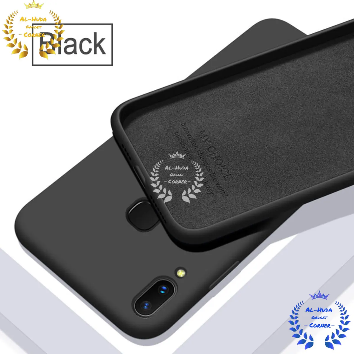 Shockproof & Transparent Crystal Clear Back Cover Case / Matte Protective Lens Flexible Back Cover for Vivo v11 | Slim Silicone Cover with Soft Lining Shockproof Full Body Bumper Case