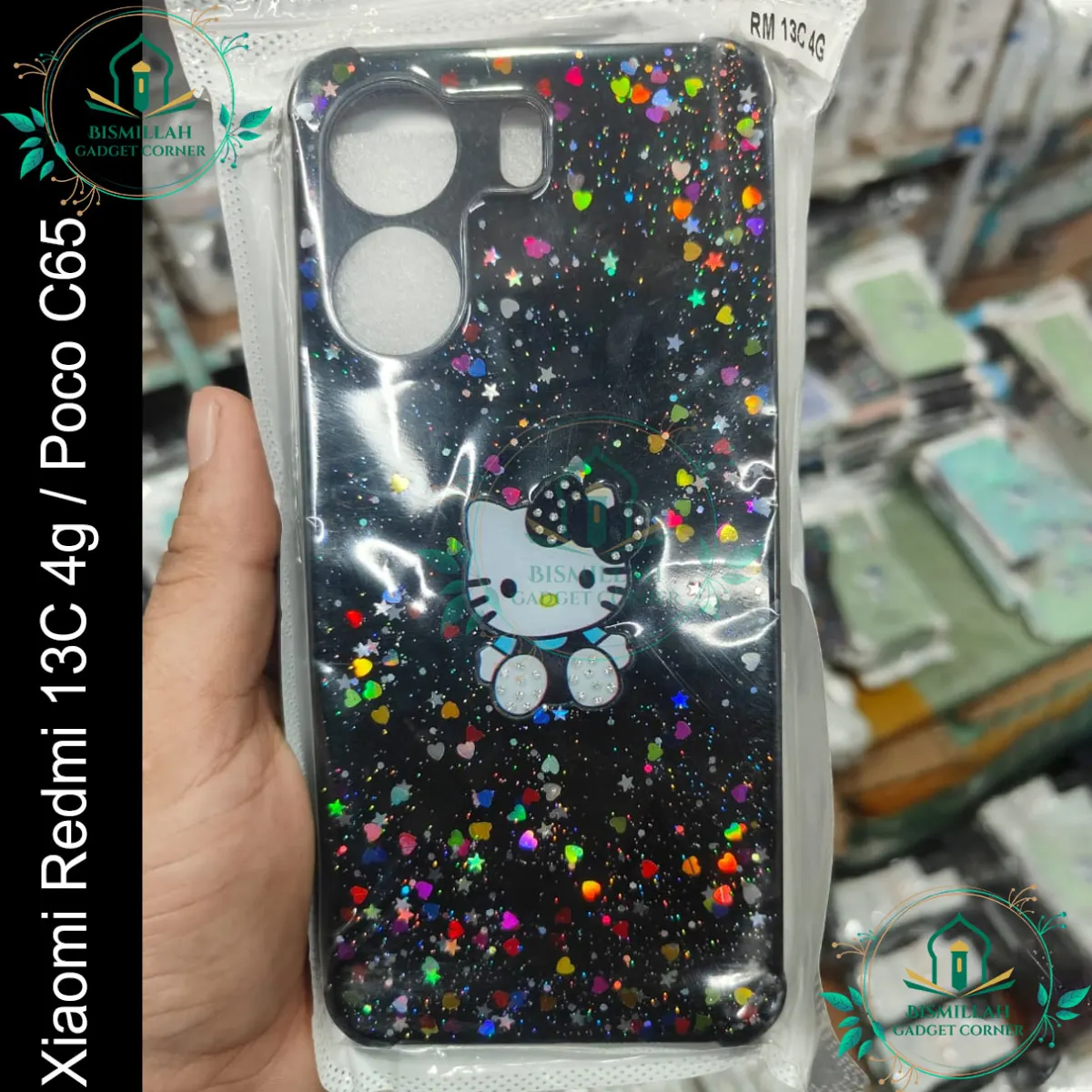 Ladies Cover For Xiaomi Redmi 13C 4G / Xiaomi Poco C65 Back Cover Soft Phone Case Protection Back Cover - Phone Back Cover - Phone - Camera