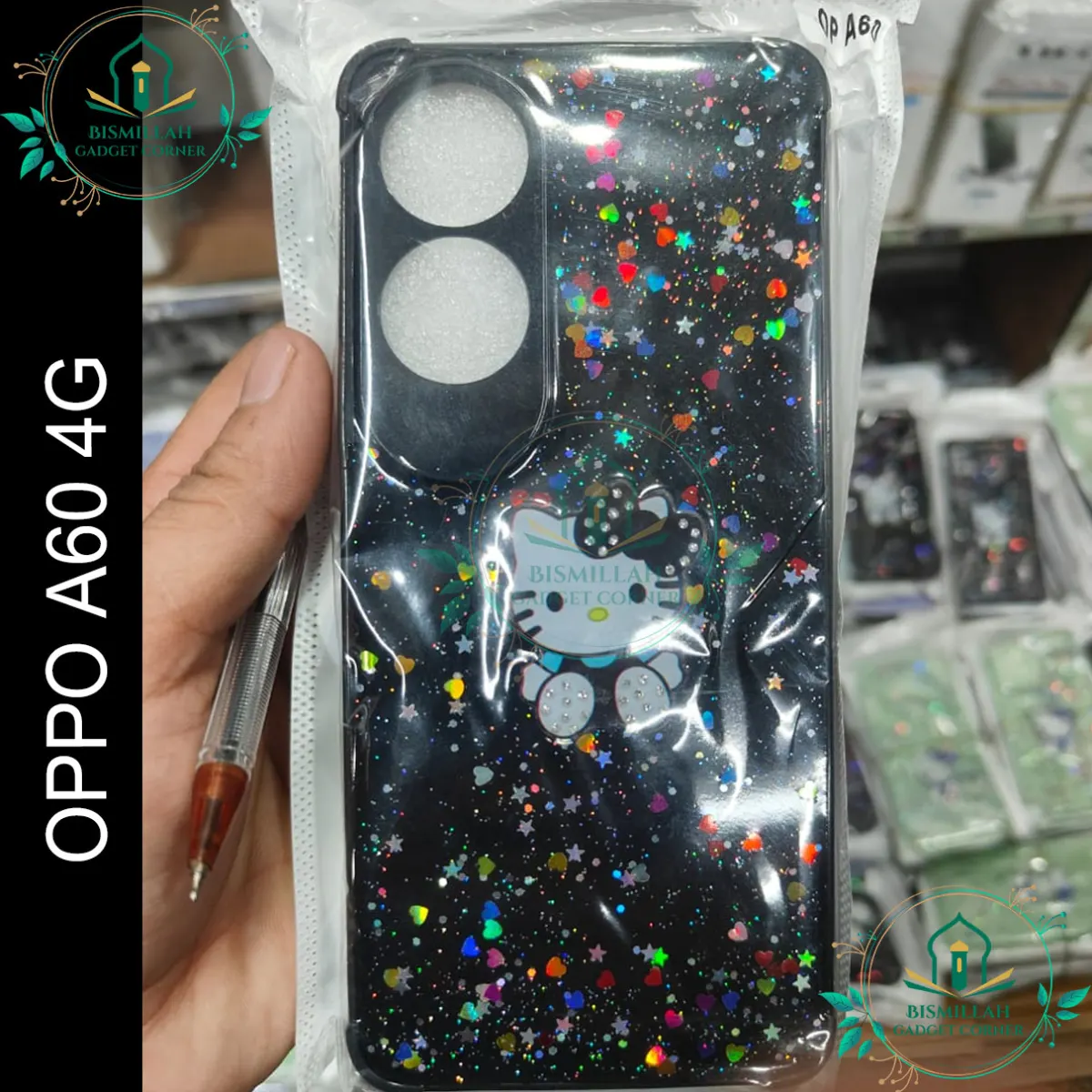 Original Ladies Cover For OPPO A60 4G Back Cover Soft Phone Case Protection Back Cover - Phone Back Cover - Phone - Camera