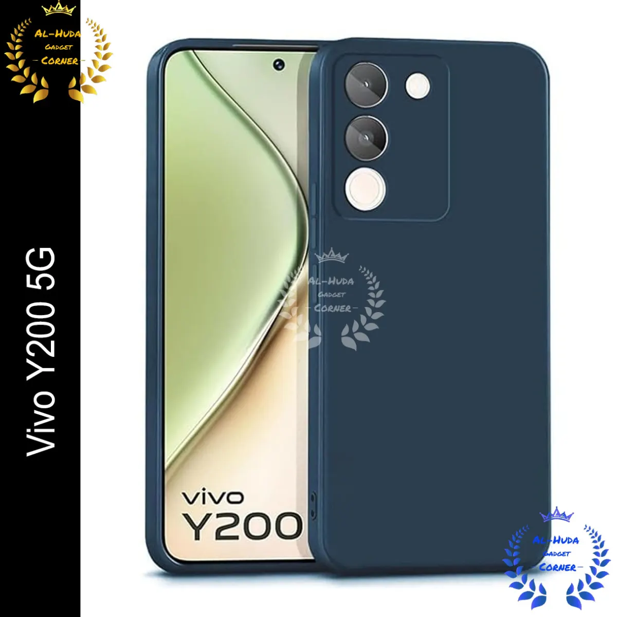 Premium Liquid Silicone Phone case for ViVo Y200 5G Liquid Silicon Mobile Back Case Soft Silicone Phone Cover