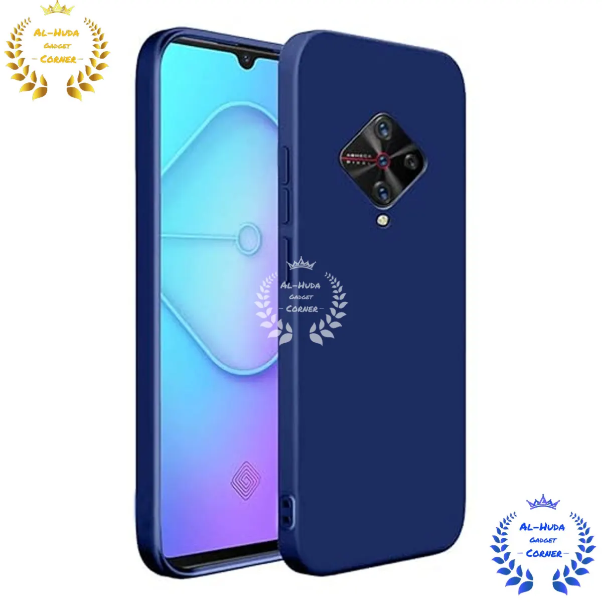 Shockproof & Transparent Crystal Clear Back Cover Case / Matte Protective Lens Flexible Back Cover for Vivo S1 Pro | Slim Silicone Cover with Soft Lining Shockproof Full Body Bumper Case