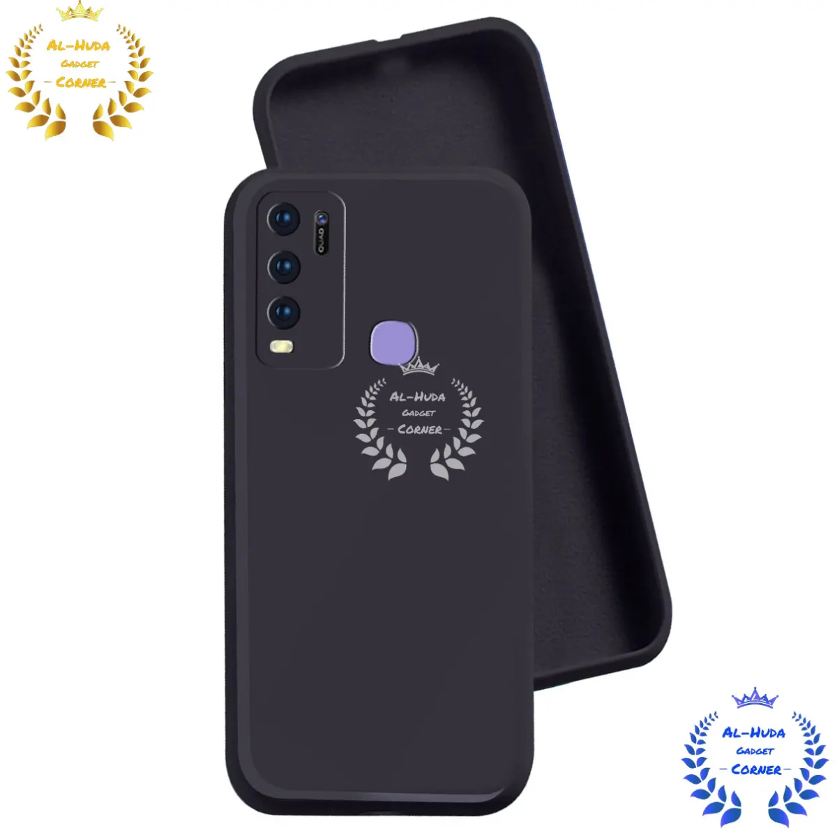 Shockproof & Transparent Crystal Clear Back Cover Case / Matte Protective Lens Flexible Back Cover for Vivo Y30 / Vivo Y50 / Vivo Y30i | Slim Silicone Cover with Soft Lining Shockproof Full Body Bumper Case