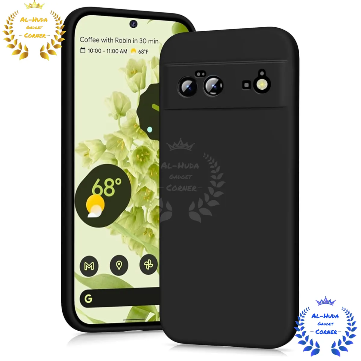 Shockproof & Transparent Crystal Clear Back Cover Case / Matte Protective Lens Flexible Back Cover for Google Pixel 6 5G | Slim Silicone Cover with Soft Lining Shockproof Full Body Bumper Case