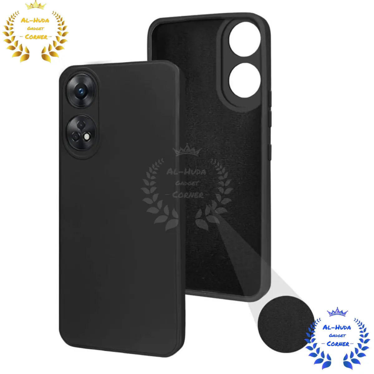 Shockproof & Transparent Crystal Clear Back Cover Case / Matte Protective Lens Flexible Back Cover for Oppo Reno 8T 4G / Oppo Reno8 T 4g | Slim Silicone Cover with Soft Lining Shockproof Full Body Bumper Case