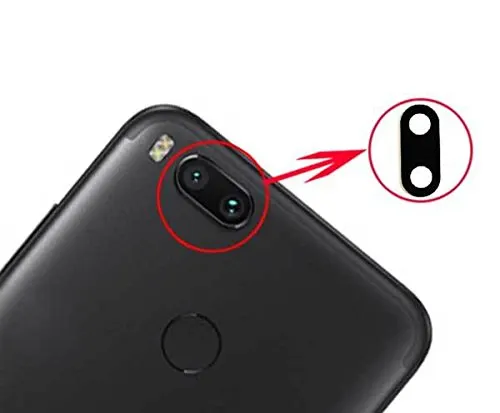 For Xiaomi Mi A1 camera main glass lens Rear Facing Camera Glass Lens Replacement