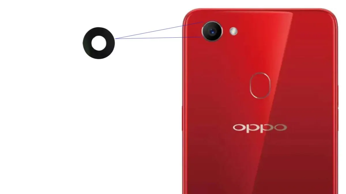 For Oppo F7 camera main glass lens Rear Facing Camera Glass Lens Replacement