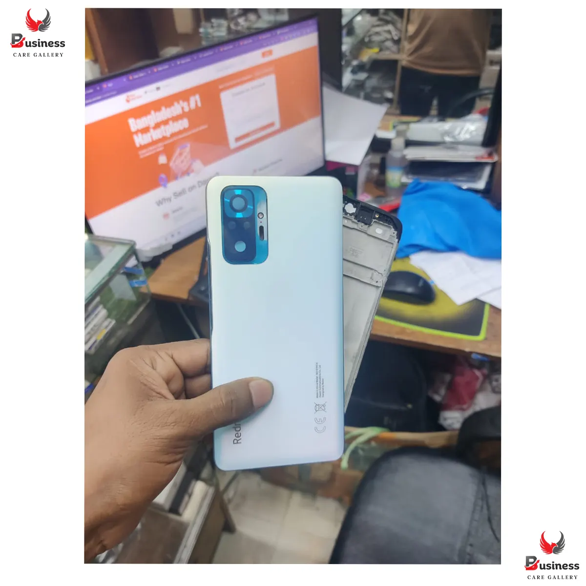 Original Full Body Housing Back Door for Xiaomi Redmi Note 10 Pro/redmi note 10 pro max
