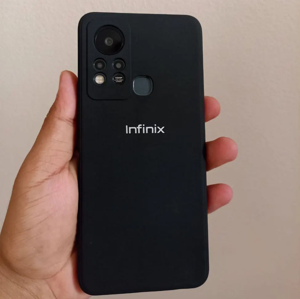 Original  Back cover For Infinix Hot 11s Back Cover Stock Protection Case