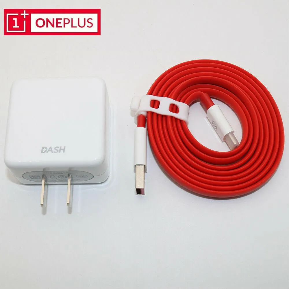Original 36W Super Fast Dash Vooc Charger for OnePlus with Type C Cable